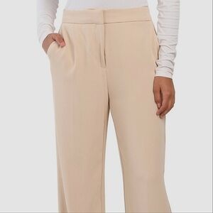 NEW! RACHEL ZOE High Waist Wide Leg Trouser Pants 14.